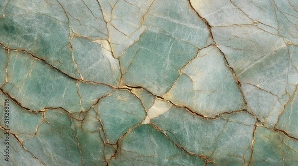 Fototapeta Verde Alpi marble Highdetail topdown view realistic texture