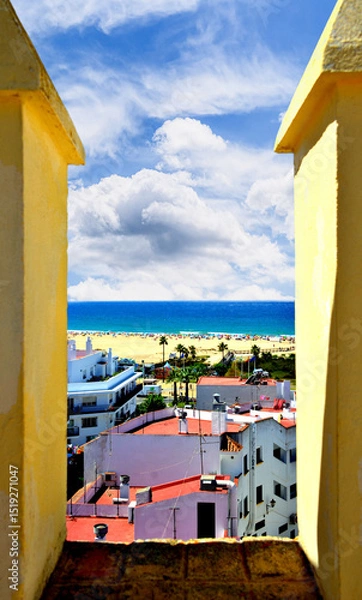 Obraz Views of Conil de la Frontera from the Guzman Tower