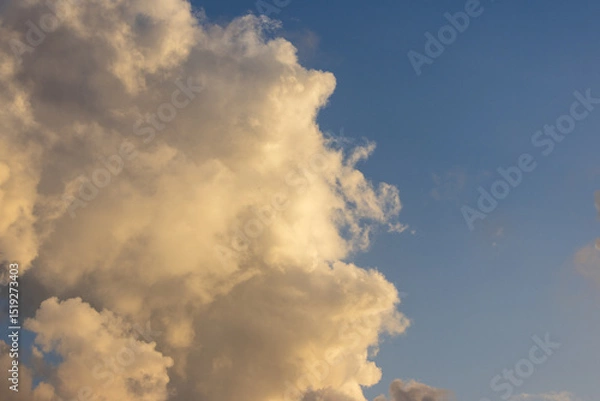 Obraz Sunset sky and evening glow