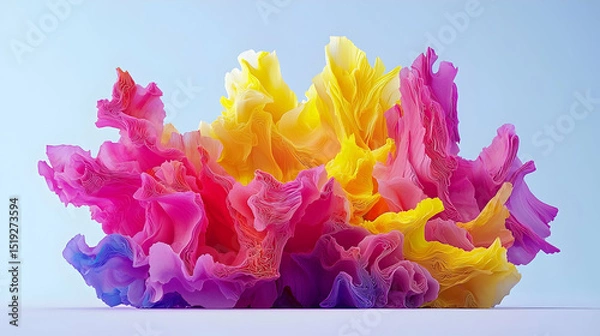 Obraz Colorful Abstract Ink Explosion