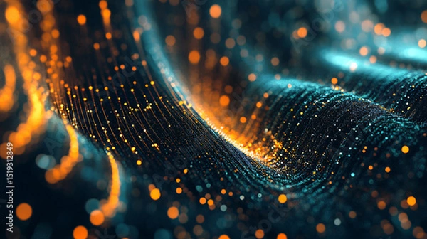 Fototapeta Optimizing smart factory workflows with AI-driven predictive analytics for seamless production management