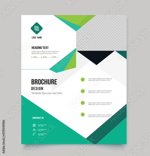 Fototapeta Vector business card template	
