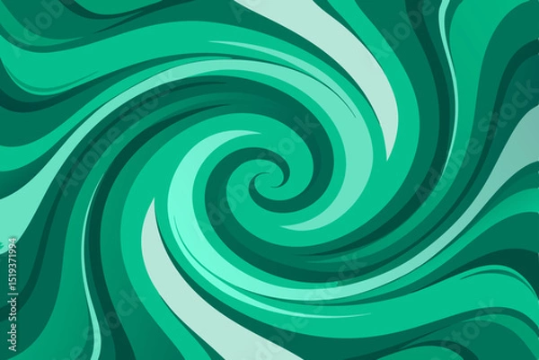 Obraz emerald green liquid marble swirling texture 
