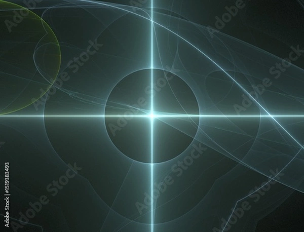 Obraz Imaginatory fractal abstract background Image