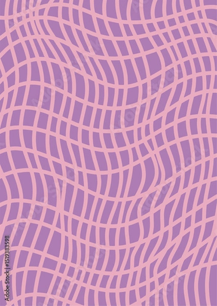 Fototapeta illustration, abstract, texture, nature, art, graphic, vector, design, modern, summer, pattern, color, background, card, wallpaper, decoration, decor, print, flower, retro, wave, wavy, geometric, vint