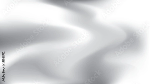 Fototapeta Abstract white and gray gradient background. Vector illustration.