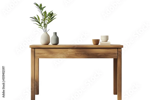 Fototapeta Still life on wooden table