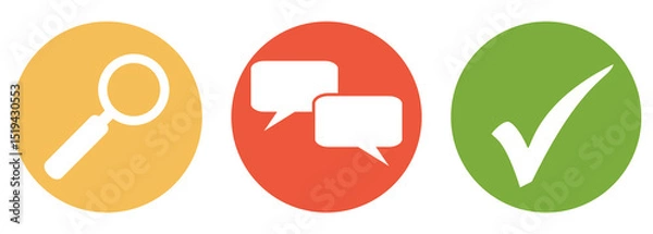 Obraz Kommentare suchen und finden - Button Banner