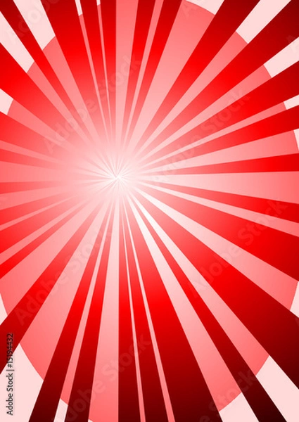 Fototapeta explosion, rouge