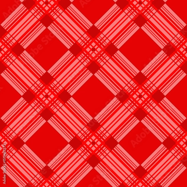 Fototapeta Vector - squares scottish style seamless pattern.