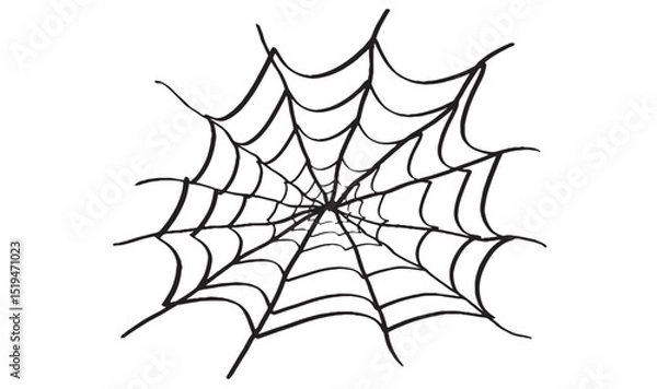 Fototapeta spider web black color object element doodle graphic design horror happy halloween day 31st day date october spider web evil pattern spooky spider web sticky halloween day spider web theard costume 