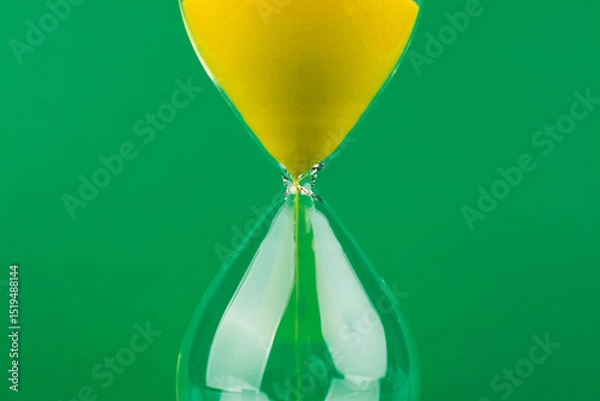 Obraz Hourglass The process of time running out The rule of limited time