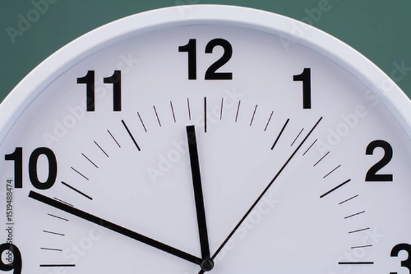 Fototapeta Time and clocks, the process of time and life, the rules of time and effective time management