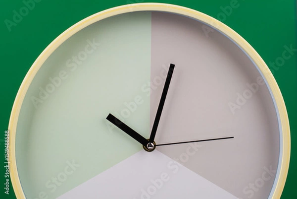 Obraz Time and clocks, the process of time and life, the rules of time and effective time management