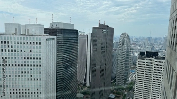 Obraz Tokio skyline
