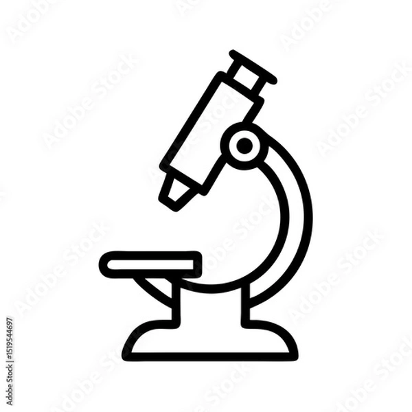 Fototapeta Microscope revealing details of tiny specimens during a laboratory study in a modern scientific facility