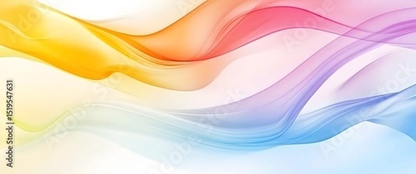 Fototapeta Colorful abstract background with a wavy gradient, a colorful background vector presentation design, close-up shooting,