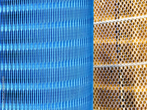 Obraz Colorful filters showcasing textured patterns and vibrant hues