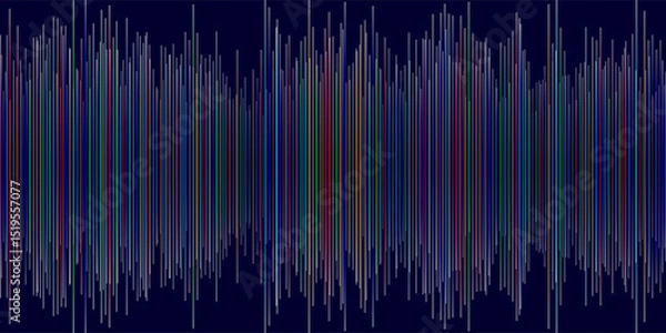 Fototapeta A dynamic dark blue striped background with bold vertical lines, creating a modern and energetic design. The color and sharp geometric pattern make it ideal for digital designs and creative projects.