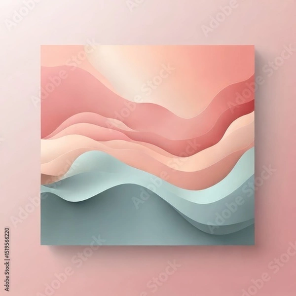 Fototapeta abstract background with wave