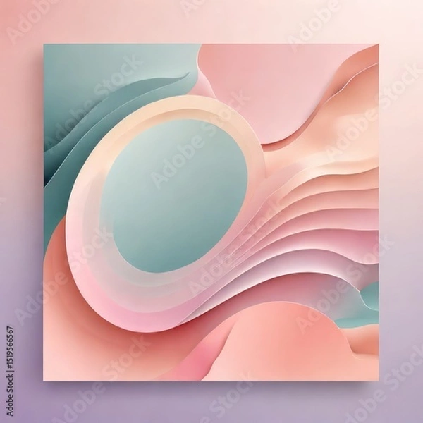 Fototapeta abstract background with wave