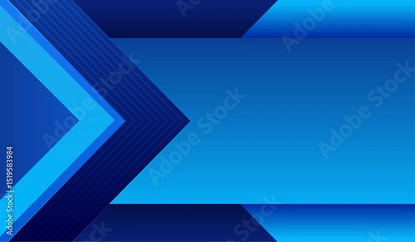 Fototapeta Gradient blue background vector design