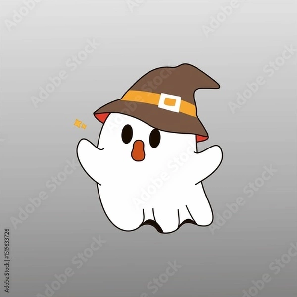 Obraz Funny Ghosts Are Scaring Humans