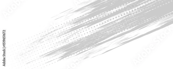 Fototapeta Vector striped pattern, grunge stripe seamless background, black and white brush strokes. grungy stripes. EPS 10