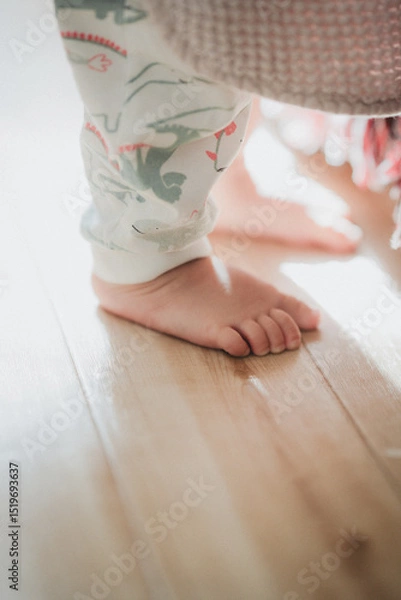 Obraz 赤ちゃんの足