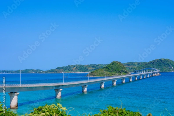 Fototapeta 角島大橋