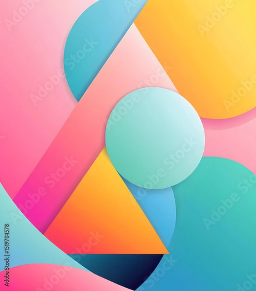 Obraz Vector geometric figures