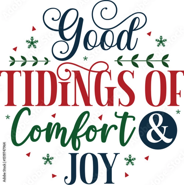 Fototapeta Good tidings of comfort and joy design File