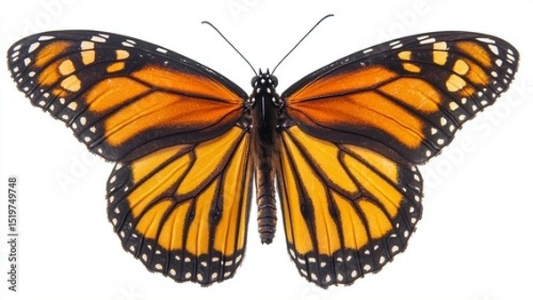 Obraz butterfly isolated on white background