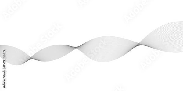 Fototapeta Background with technology business wavy curve lines. Abstract background with wave curve lines sound, voice and ocean. Frequency sound wave line and technology future concept background.	