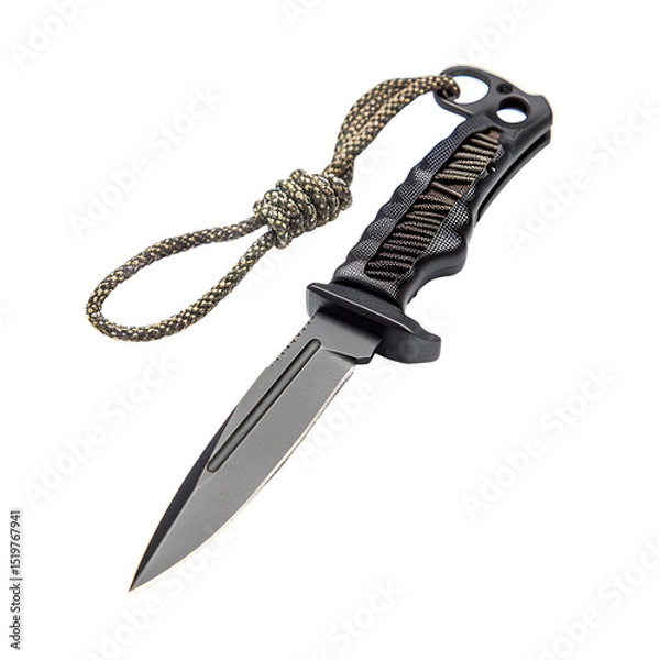 Fototapeta knife on transparent background