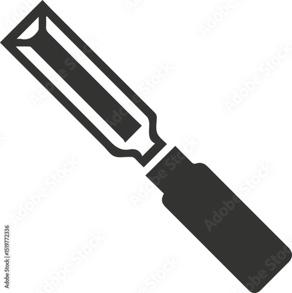Fototapeta Chisel Icon