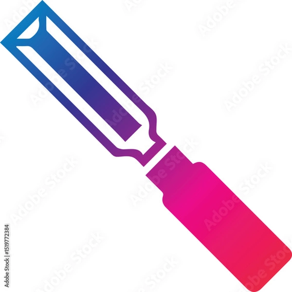 Fototapeta Chisel Icon
