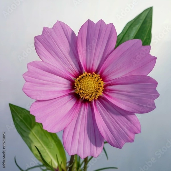 Obraz Cosmos flower high quality image, white background
