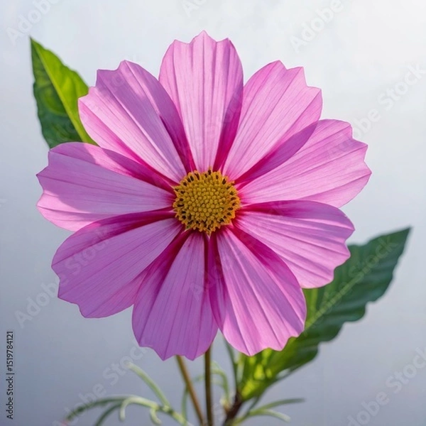 Obraz Cosmos flower high quality image, white background
