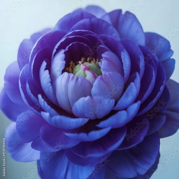 Obraz Van Zyverden Butter Cups Ranunculus Purple color image, 