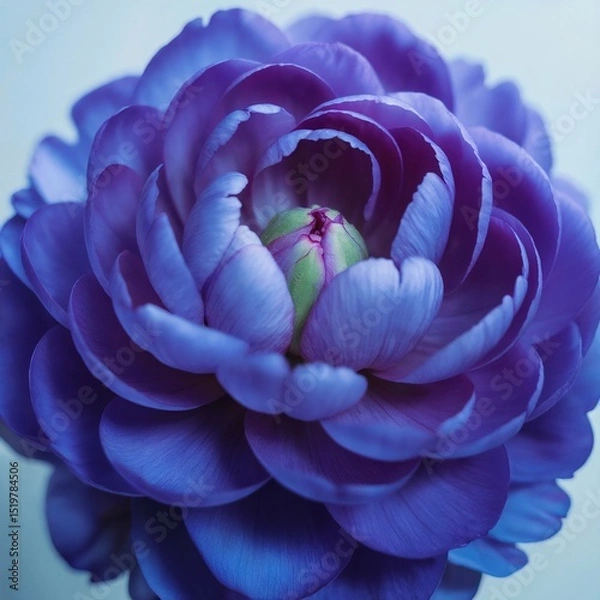 Obraz Van Zyverden Butter Cups Ranunculus Purple color image, 