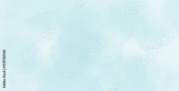 Fototapeta Abstract watercolor art background template. blue and white watercolor backdrop empty space for text, banner, presentation or product display graphic design
