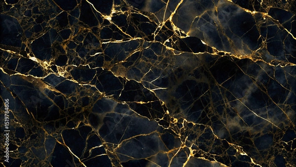 Fototapeta Portoro marble texture with high resolution.
