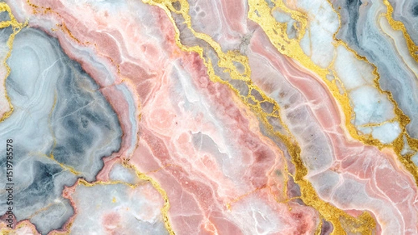 Fototapeta Portoro marble texture with high resolution.