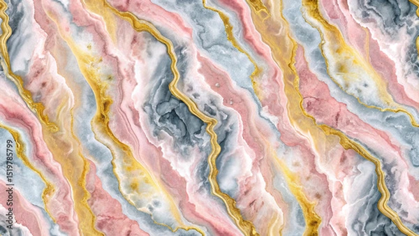 Fototapeta Portoro marble texture with high resolution.