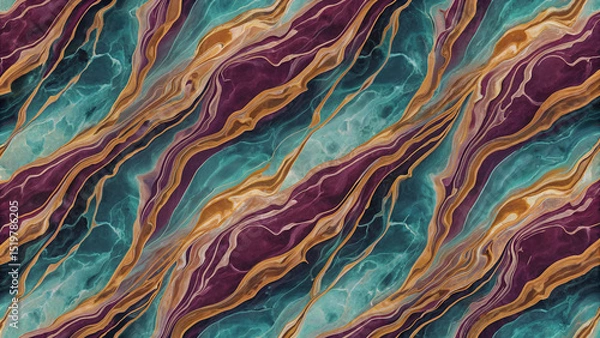 Fototapeta Portoro marble texture with high resolution.