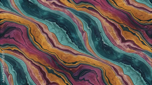 Fototapeta Portoro marble texture with high resolution.