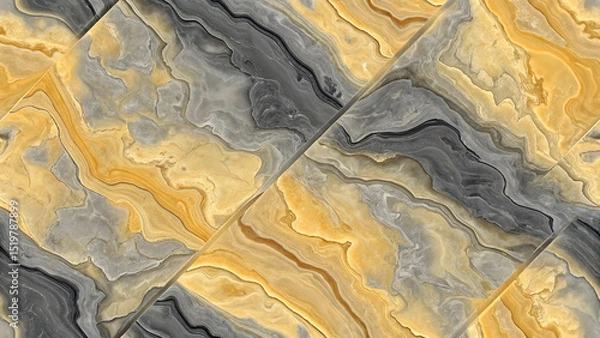 Fototapeta Portoro marble texture with high resolution.