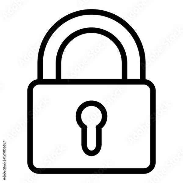 Obraz User interface lock icon