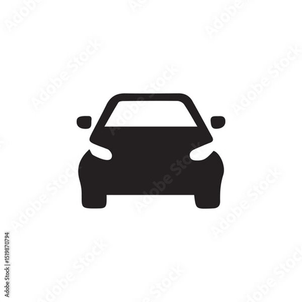Obraz car on the road
